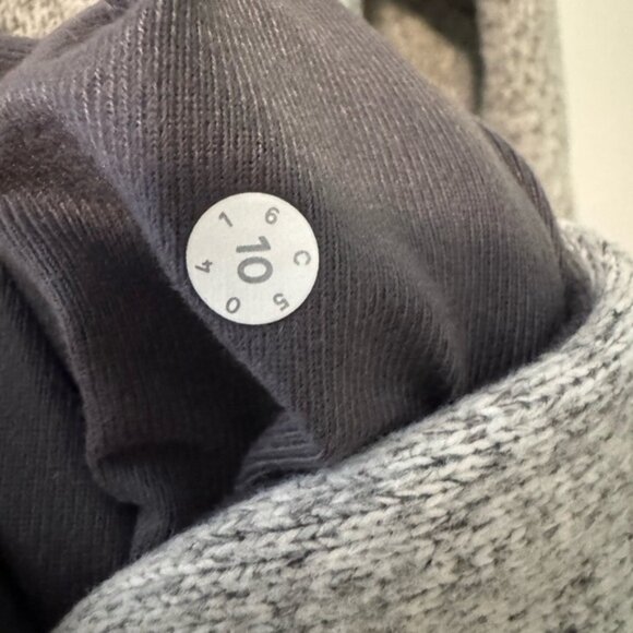 Lululemon Athletica Gray Fleece Jacket - Picture 3 of 4